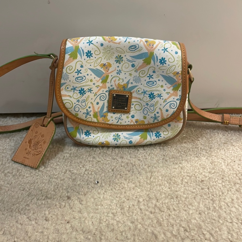 Tinker bell Disney half marathon Dooney and Bourke purse